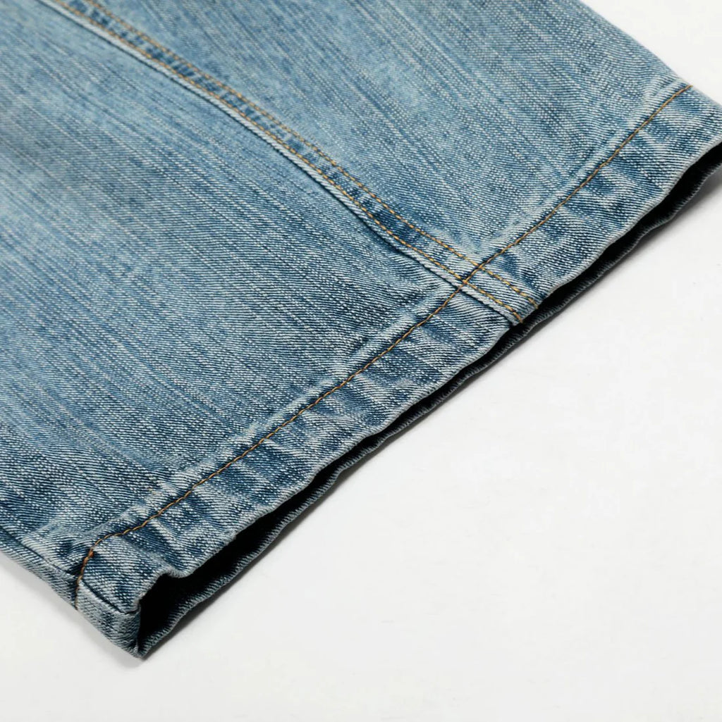 No Stylish | Wide Leg Denim Jeans