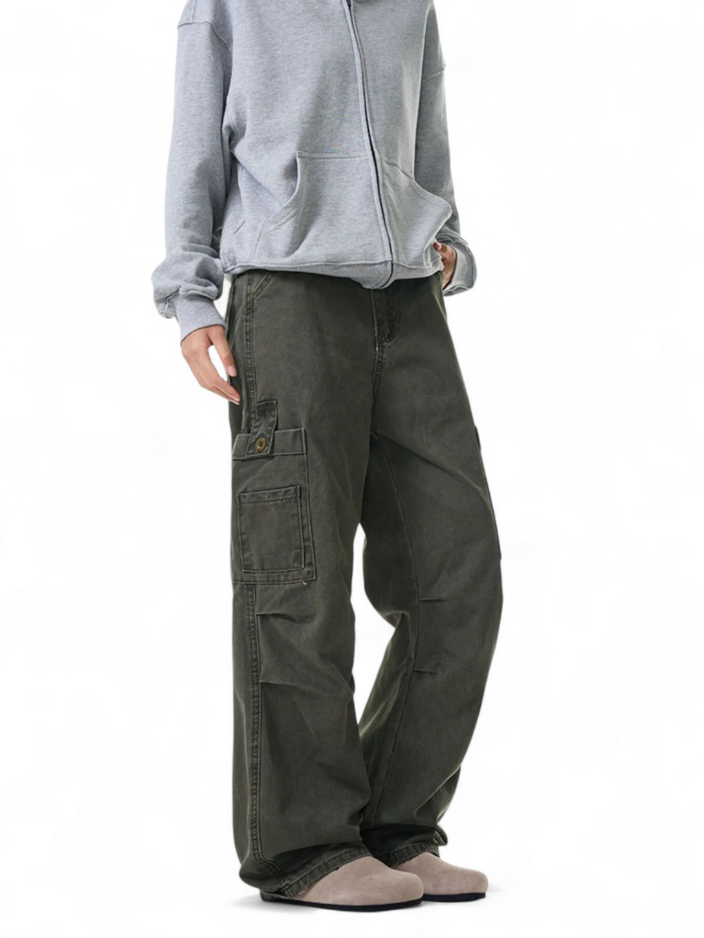 No Stylish | Wide Leg Pants