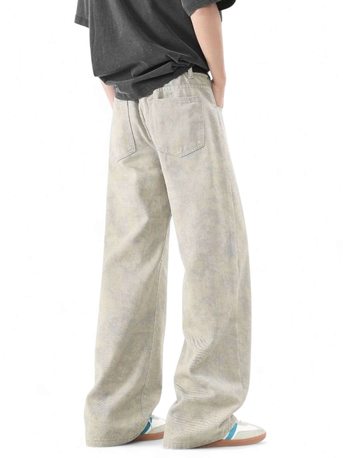 No Stylish | Wide Leg Jeans