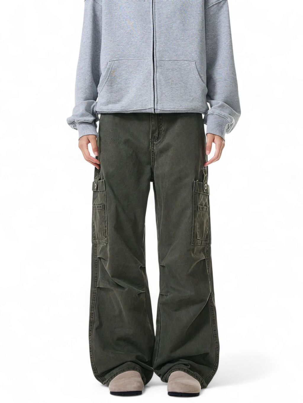 No Stylish | Wide Leg Pants