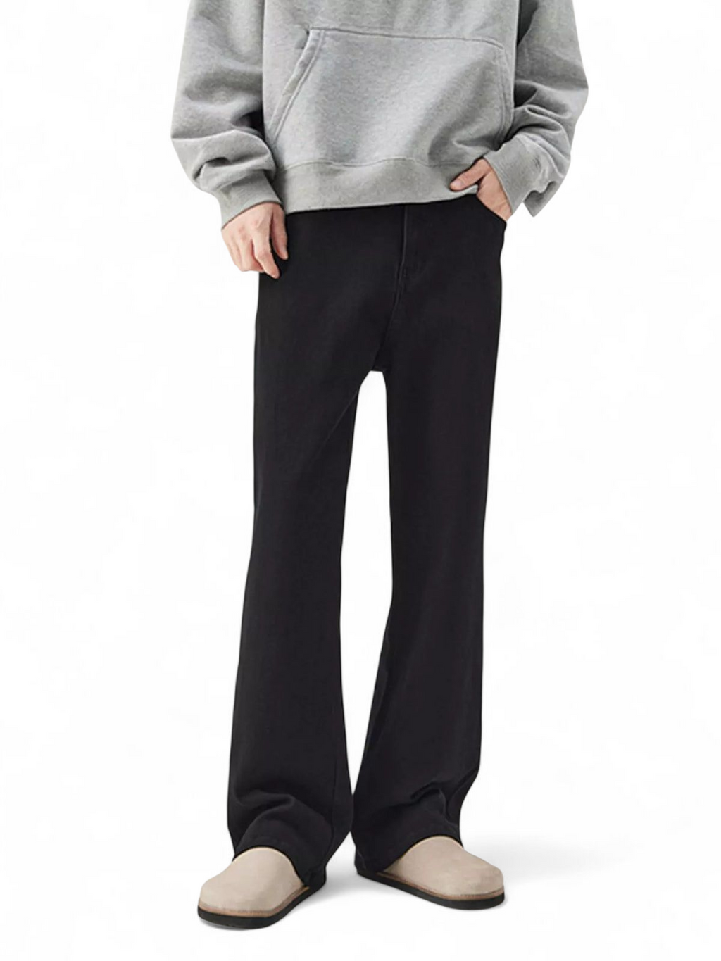 No Stylish | Wide Leg Casual Jeans